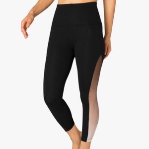 Beyond Yoga Ombré Mesh High Waisted Midi Legging